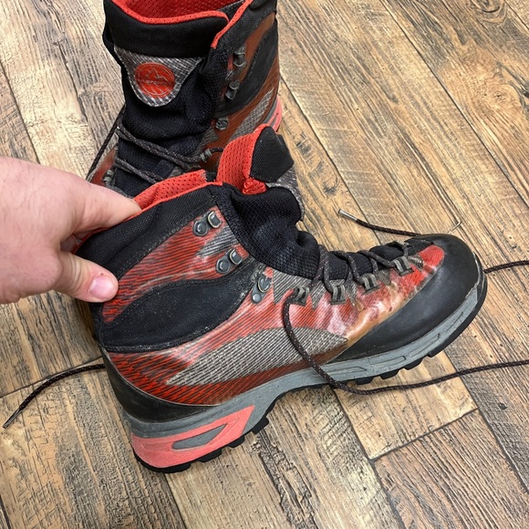 LaSportiva Trango Trek Red Size 11 - Picture 5 of 13